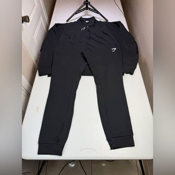 New Gymshark Men Sz M Crest Zip Up Fleece Hoodie
Sweatpants Set Sweatsuit - Picture 13 of 16